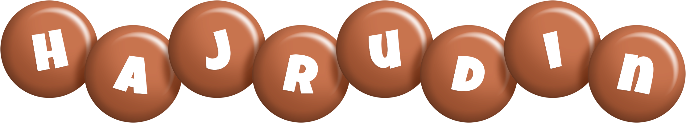 Hajrudin candy-brown logo