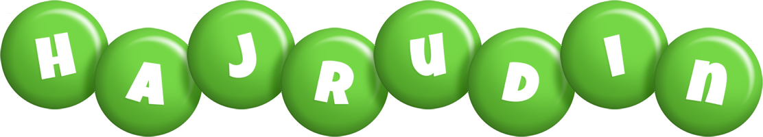 Hajrudin candy-green logo