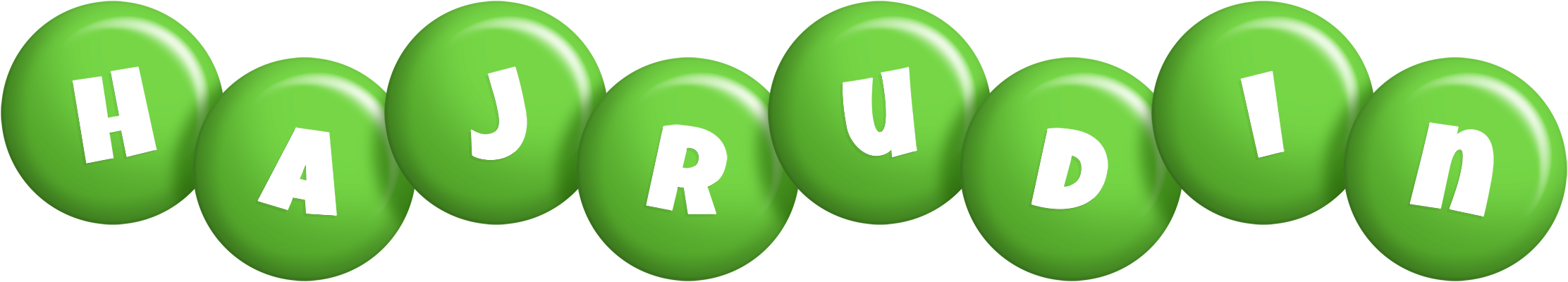 Hajrudin candy-green logo