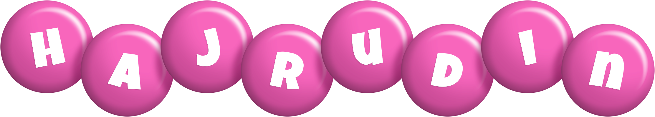 Hajrudin candy-pink logo