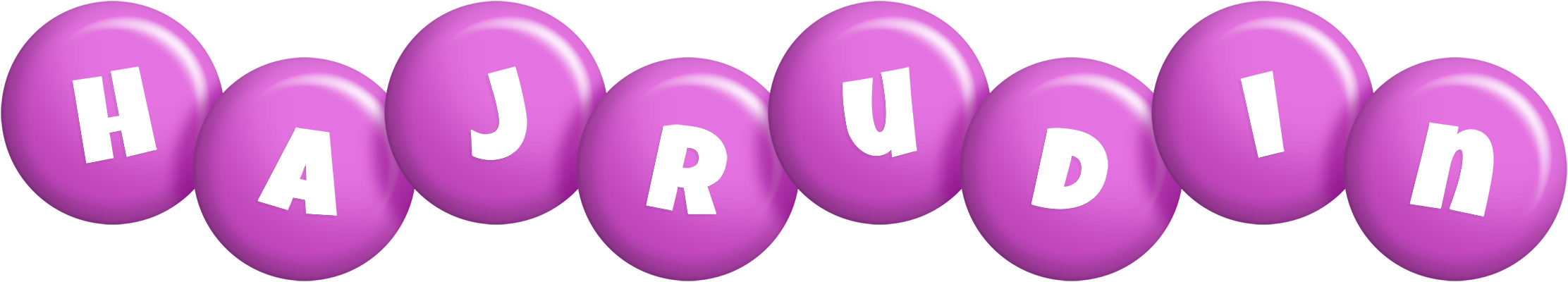 Hajrudin candy-purple logo