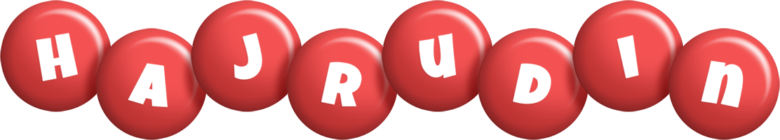 Hajrudin candy-red logo