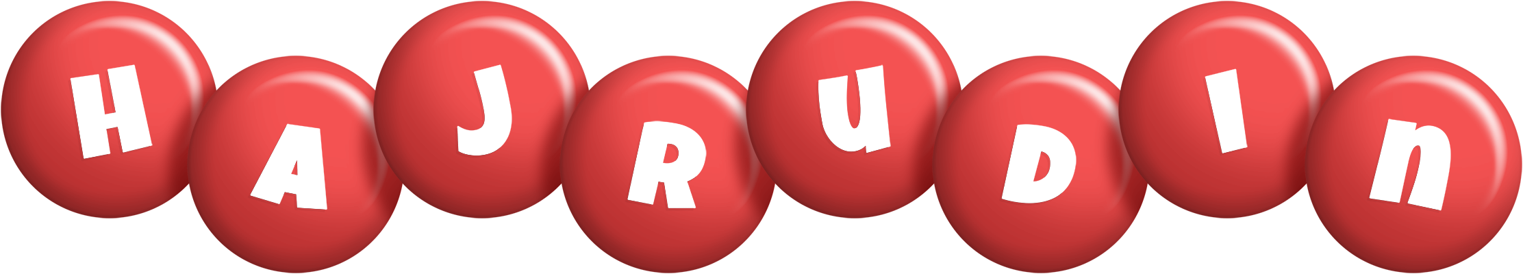Hajrudin candy-red logo