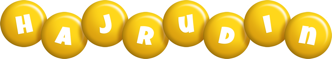 Hajrudin candy-yellow logo