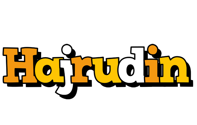 Hajrudin cartoon logo