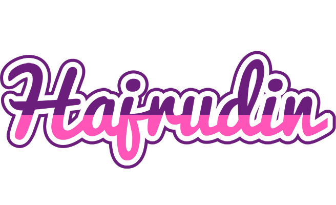 Hajrudin cheerful logo