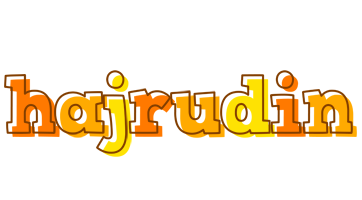 Hajrudin desert logo