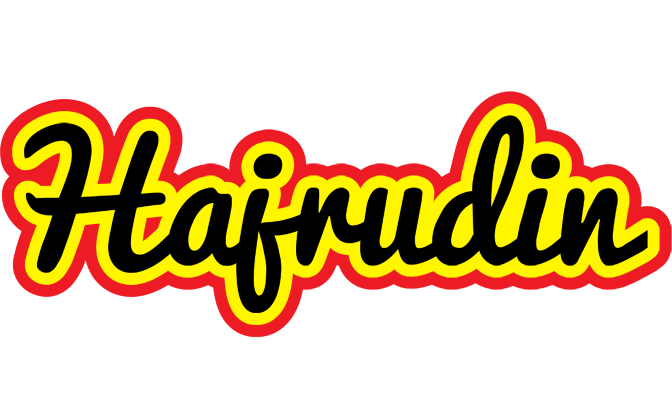 Hajrudin flaming logo