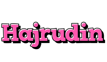 Hajrudin girlish logo