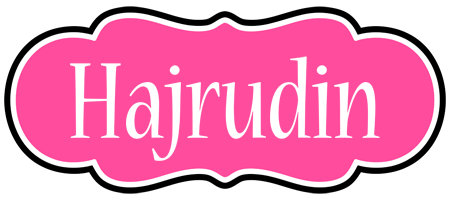 Hajrudin invitation logo