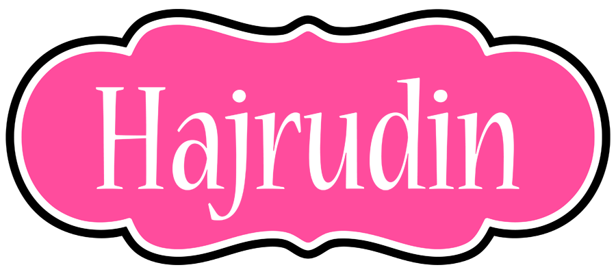 Hajrudin invitation logo