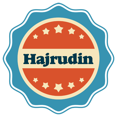 Hajrudin labels logo
