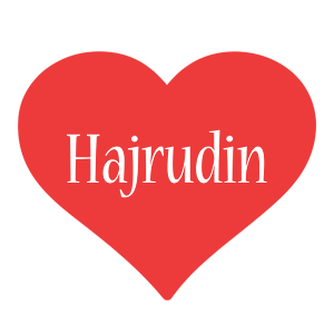 Hajrudin love logo