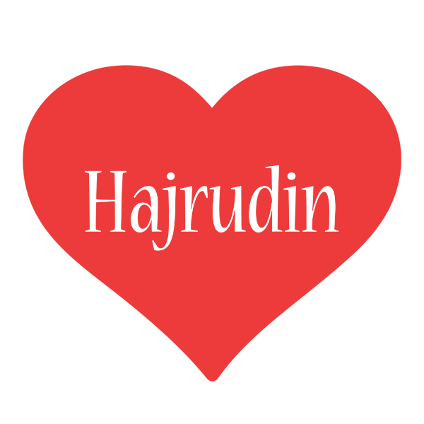 Hajrudin love logo