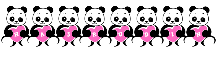 Hajrudin love-panda logo