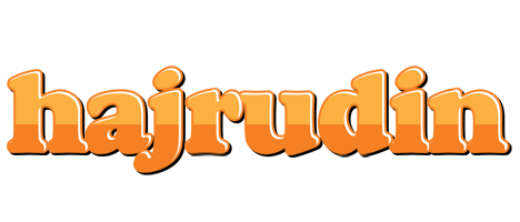 Hajrudin orange logo