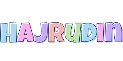 Hajrudin pastel logo