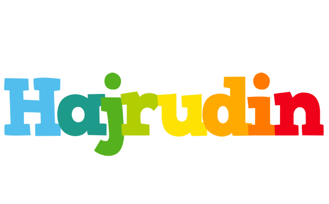 Hajrudin rainbows logo