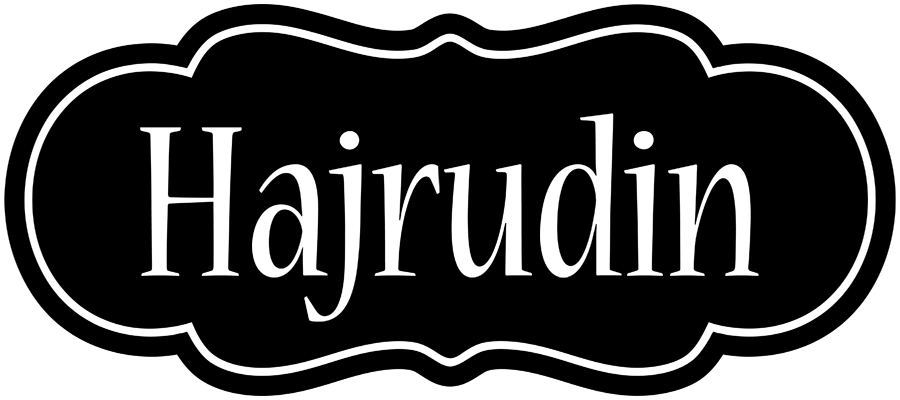 Hajrudin welcome logo