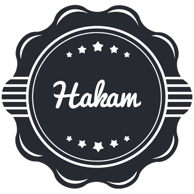 Hakam badge logo