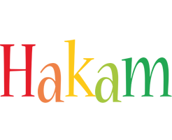 Hakam birthday logo