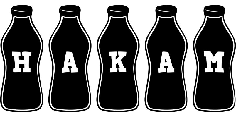 Hakam bottle logo