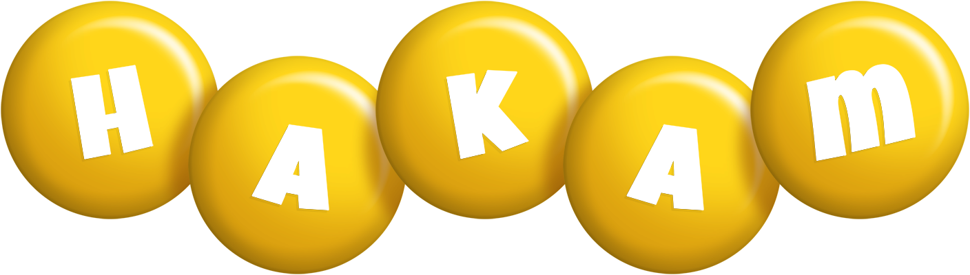 Hakam candy-yellow logo