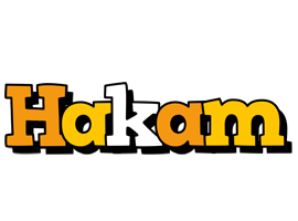 Hakam cartoon logo