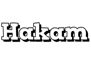 Hakam snowing logo