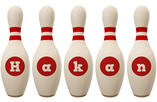 Hakan bowling-pin logo