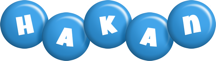 Hakan candy-blue logo