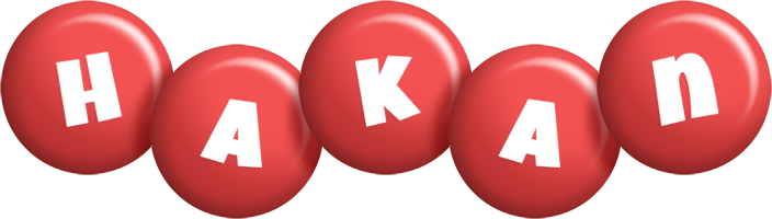 Hakan candy-red logo