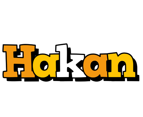 Hakan cartoon logo