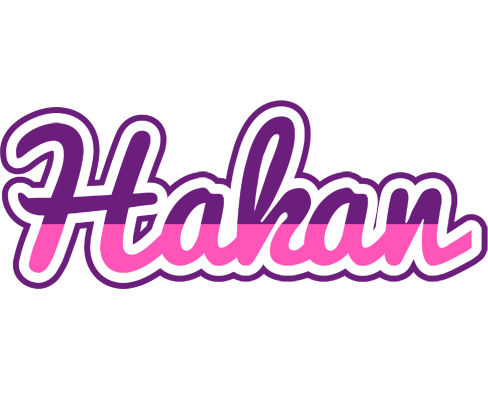 Hakan cheerful logo