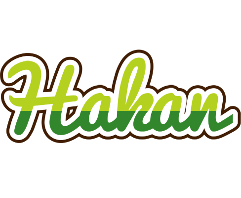 Hakan golfing logo