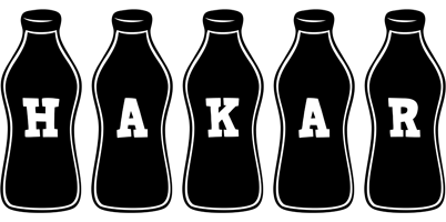 Hakar bottle logo