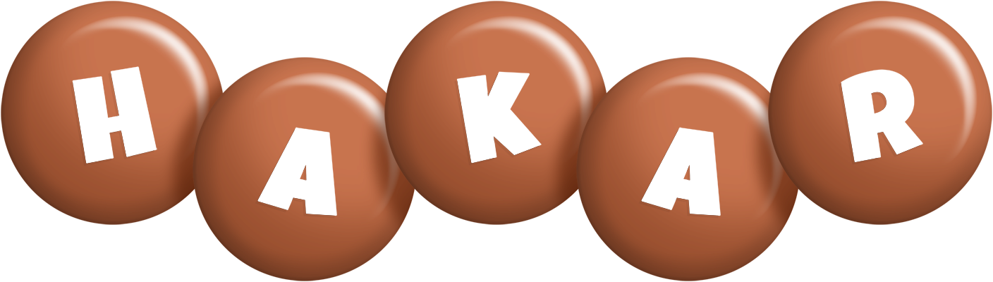 Hakar candy-brown logo