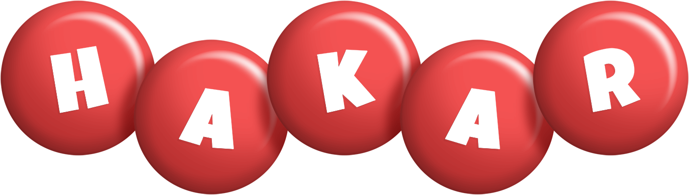Hakar candy-red logo
