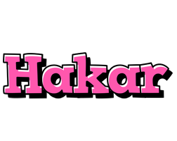 Hakar girlish logo