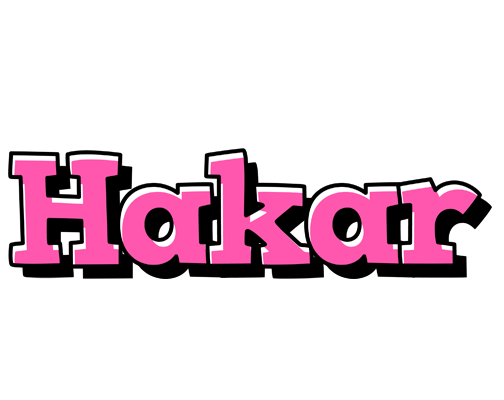 Hakar girlish logo