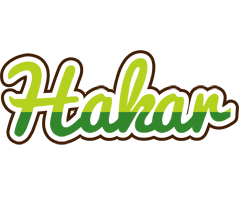 Hakar golfing logo