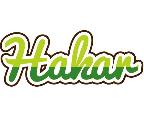 Hakar golfing logo