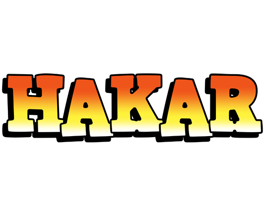 Hakar sunset logo
