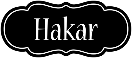 Hakar welcome logo