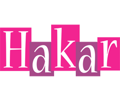 Hakar whine logo