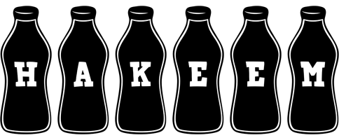 Hakeem bottle logo
