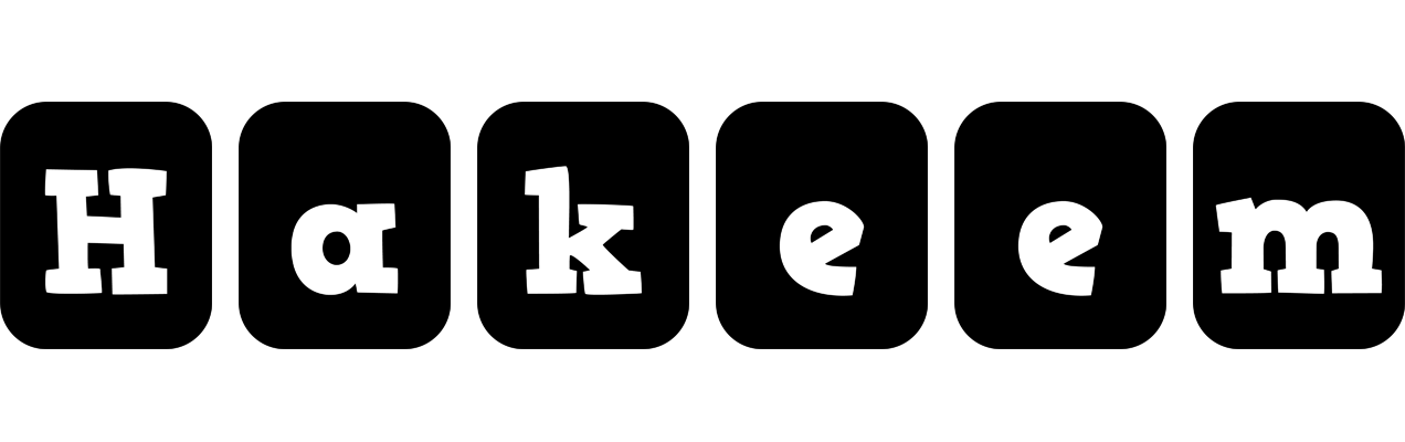 Hakeem box logo