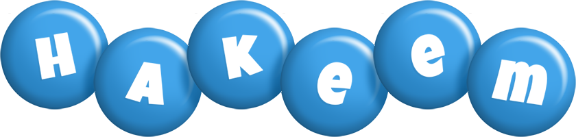 Hakeem candy-blue logo