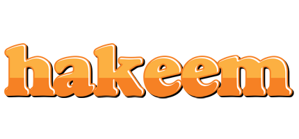 Hakeem orange logo