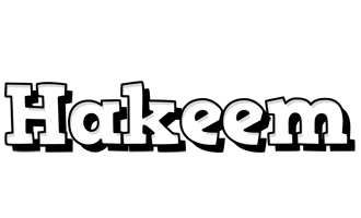 Hakeem snowing logo